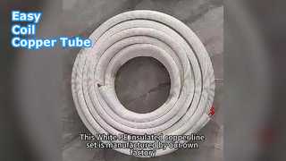 Pancake Coil Copper Tube AC Refrigeration